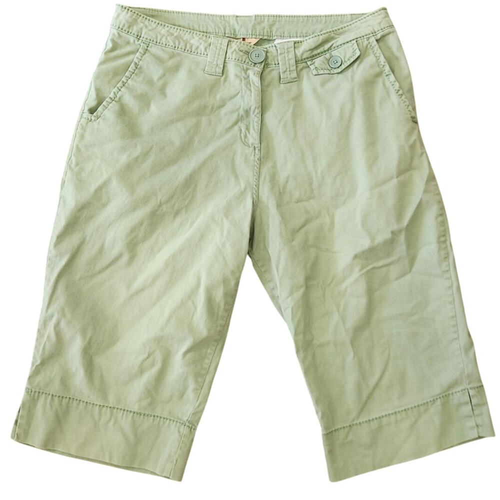 WOOLRICH CAPRI PANTS WOMENS SIZE 14 GREEN